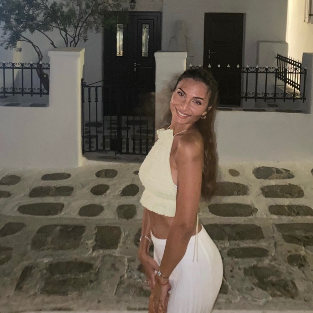 Green Backless Crop Top